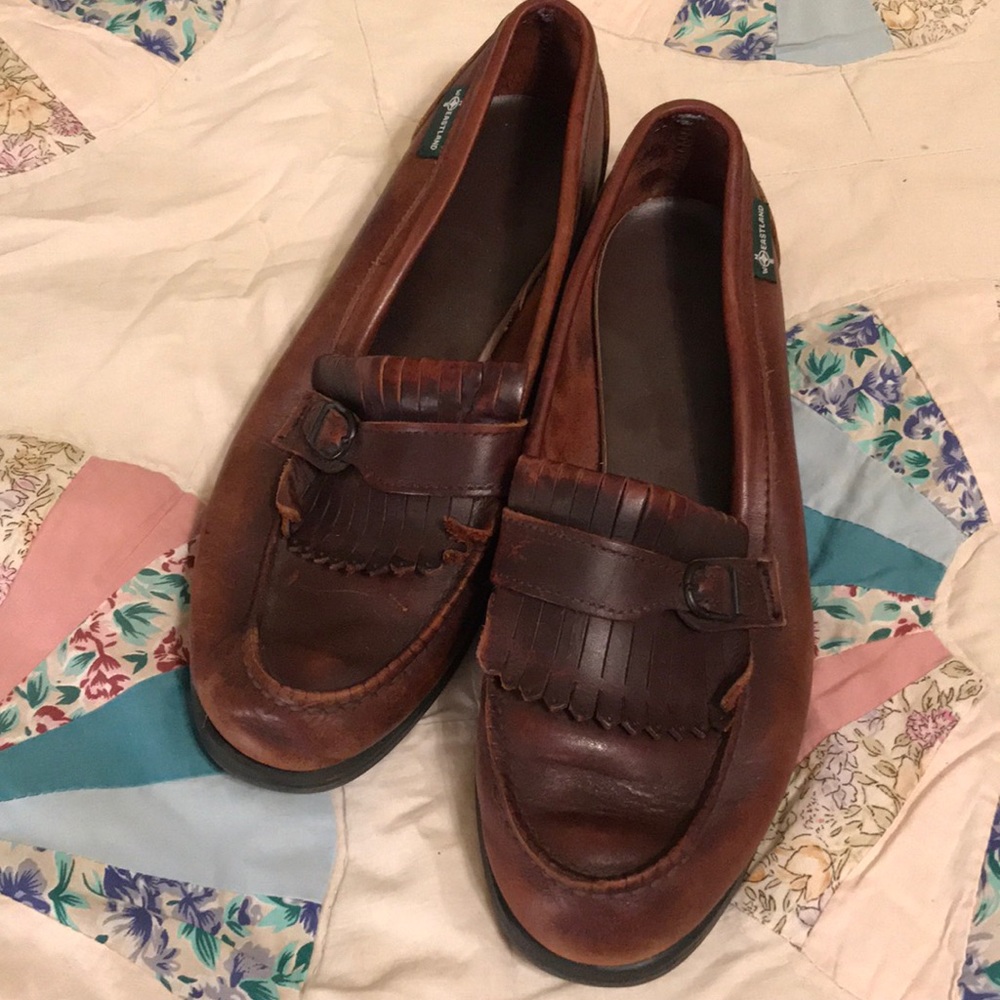Brown loafers size 11